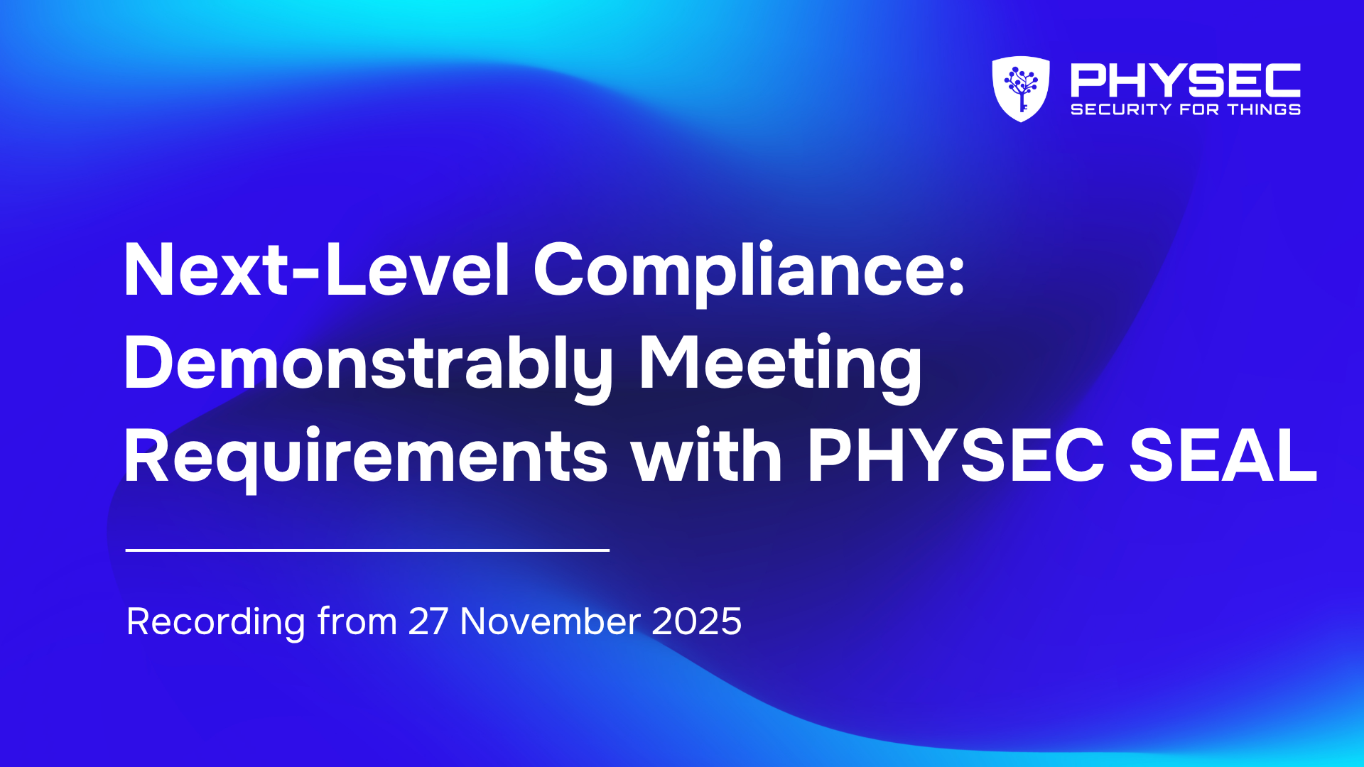 Thumbnail Webinar PHYSEC SEAL